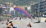 Attérrissage de Rhéda sur la plage de Loutraki