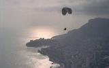Michel au dessus de Monaco, site de Roquebrune, novembre 1996