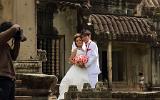 Mariage à Angkor Vat