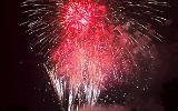 Feu d'artifice tiré chaque soir