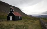 Eglise Saurbæjarkirkja à Rauðisandur